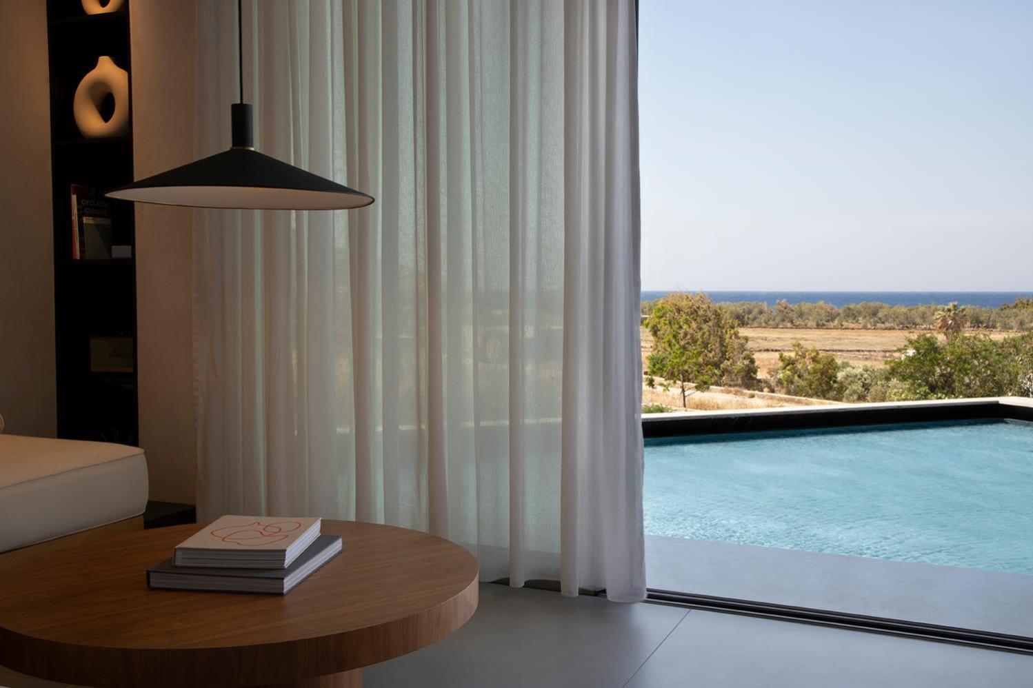 Pnoes Tinos Villa ภายนอก รูปภาพ