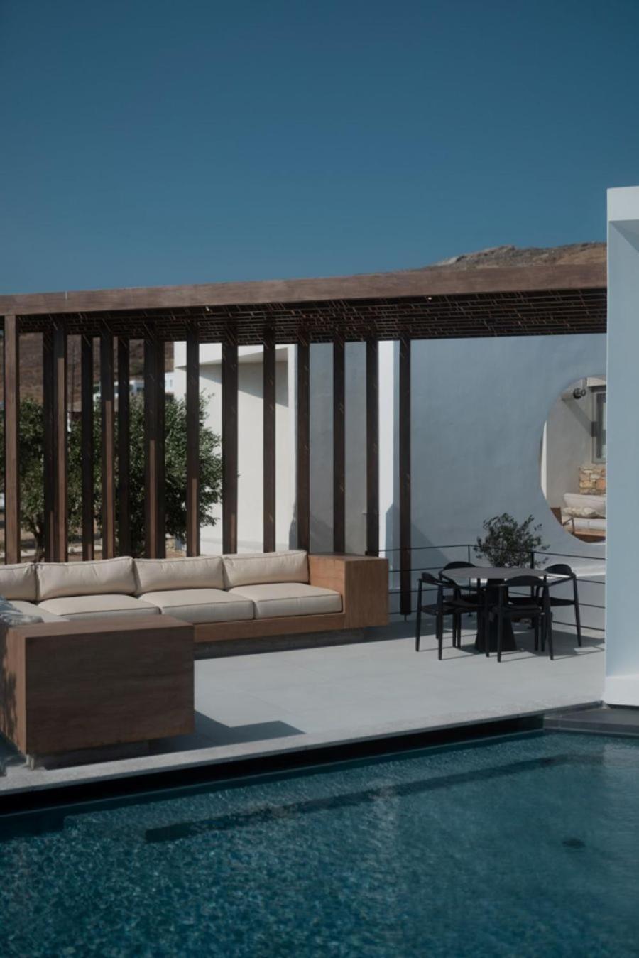 Pnoes Tinos Villa ภายนอก รูปภาพ
